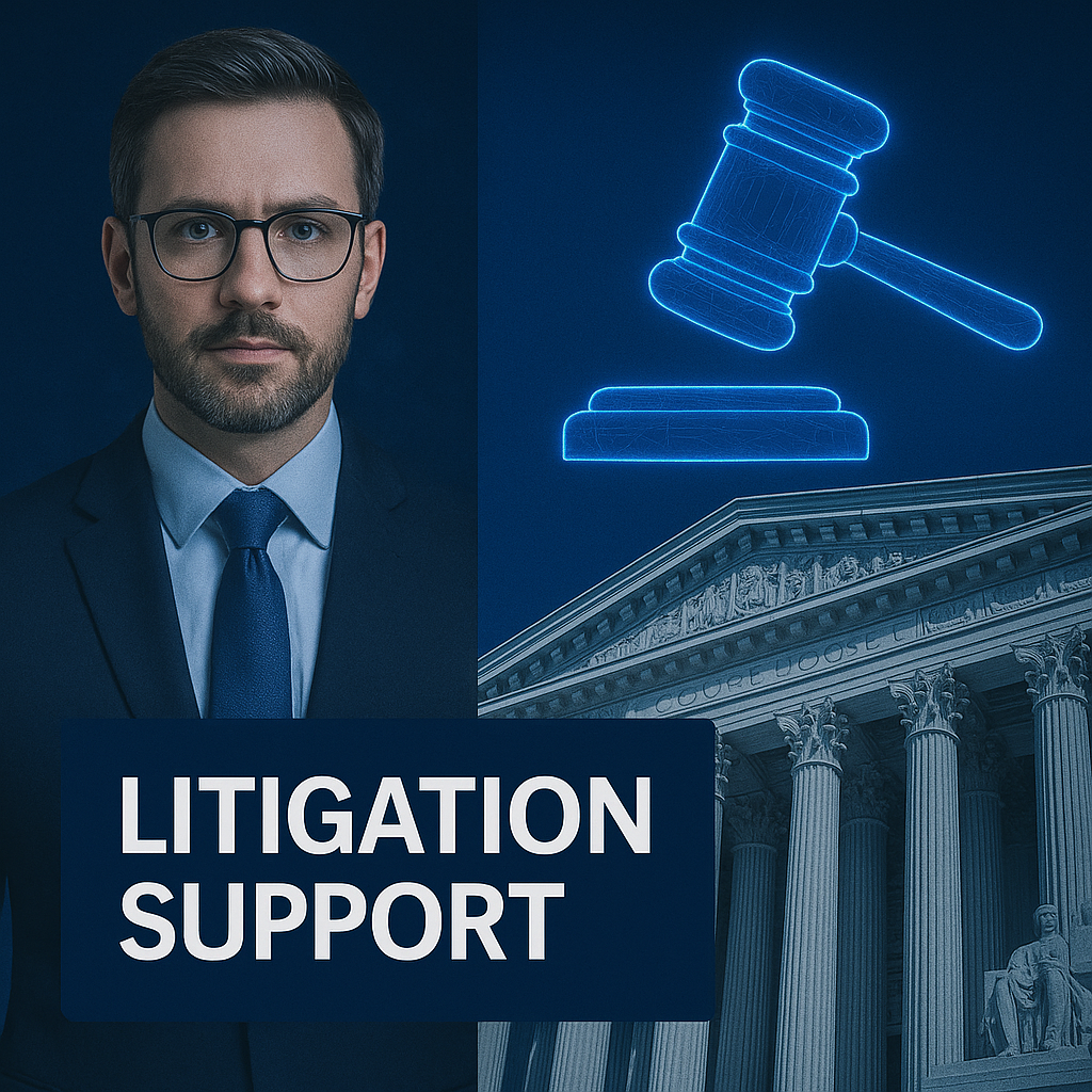 A document representing a litigation support report